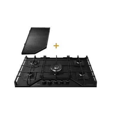 ENCIMERA EMPOTRABLE A GAS 5 HORNILLAS SOLE SOLCO060 76 CM - 3