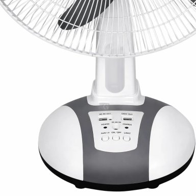 VENTILADOR 14 SOLAR RECARGABLE DE MESA FAN1418SOL IMACO - 4