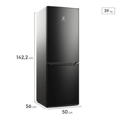 REFRIGERADORA BOTTOM FREEZER ELECTROLUX 166 LT. ERB162HB - NEGRO - 3