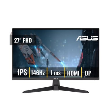 MONITOR ASUS TUF GAMING VG279QE5A 27 IPS FHD 146HZ 1MS 1XDP 1XHDMI - 1