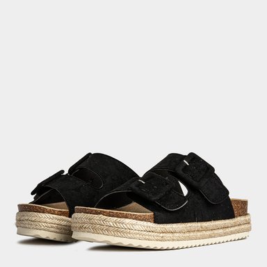 SANDALIAS MUJER FOOTLOOSE MICROFIBRA NEGRO FCH-NZ006 MARIE DELUX (34-40) - 3