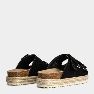 SANDALIAS MUJER FOOTLOOSE MICROFIBRA NEGRO FCH-NZ006 MARIE DELUX (34-40) - 4