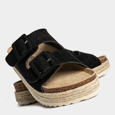 SANDALIAS MUJER FOOTLOOSE MICROFIBRA NEGRO FCH-NZ006 MARIE DELUX (34-40) - 5
