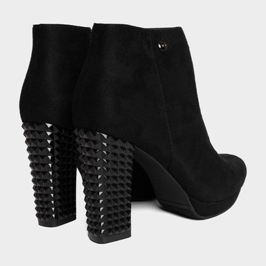 BOTINES MUJER FOOTLOOSE MICROFIBRA NEGRO FCH-HS028 DINA (35-39) - 3