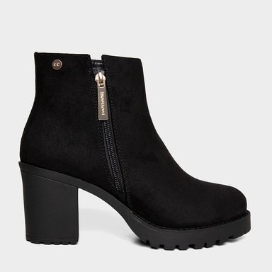 BOTINES MUJER FOOTLOOSE MICROFIBRA NEGRO FCH-RS013 BARRI (35-40) - 1