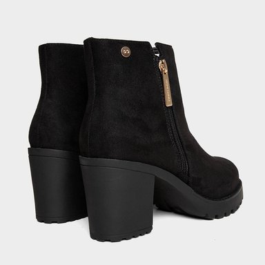 BOTINES MUJER FOOTLOOSE MICROFIBRA NEGRO FCH-RS013 BARRI (35-40) - 3