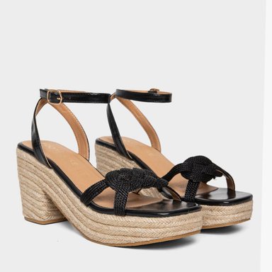 SANDALIAS MUJER FOOTLOOSE NEGRO FCH-NZ022 MALU - 2