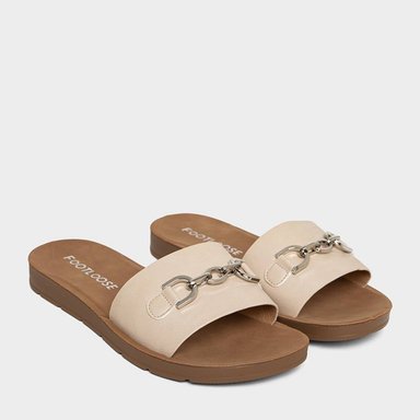 SANDALIAS MUJER FOOTLOOSE BEIGE FCH-HL025 YOSSI (35-40) - 2