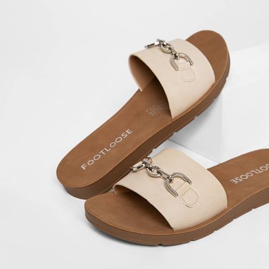SANDALIAS MUJER FOOTLOOSE BEIGE FCH-HL025 YOSSI (35-40) - 4