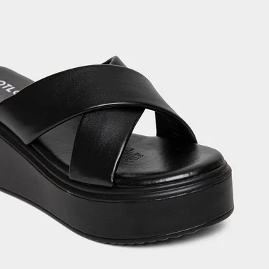 SANDALIAS MUJER FOOTLOOSE NEGRO FCH-LM003 XIOMARA (35-40) - 4