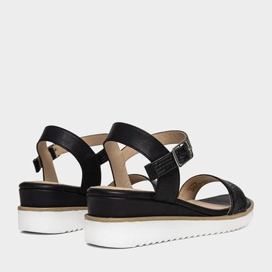 SANDALIAS MUJER FOOTLOOSE NEGRO FCH-RS023 DANAE (35-40) - 4