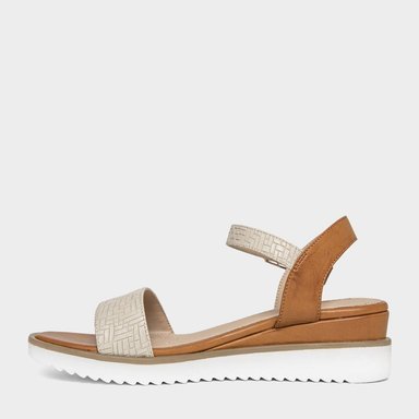 SANDALIAS MUJER FOOTLOOSE BEIGE FCH-RS023 DANAE (35-40) - 2