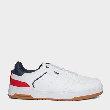 ZAPATILLAS PARA HOMBRES R18 R18-XW005 (39-44) BLANCO/AZULINO - 1