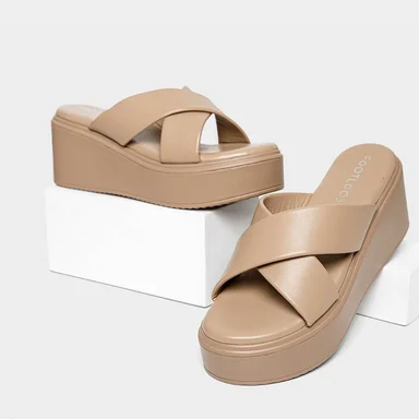 SANDALIAS MUJER FOOTLOOSE CAMEL FCH-LM003 XIOMARA (35-40) - 6