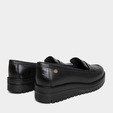 ZAPATOS CASUALES MUJER TOP MODEL CUERO NEGRO TMO-N0013 (35-39) - 3