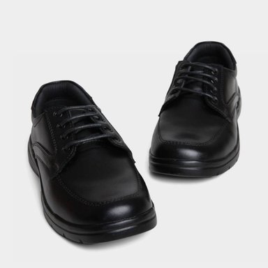 ZAPATOS NIÑO FOOTLOOSE KIDS CUERO NEGRO JUNIOR FTK-N0012 - 5