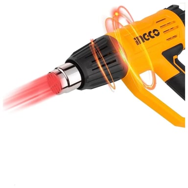 PISTOLA DE CALOR INGCO HG200078 ACCESORIOS 2000 WATTS - 3
