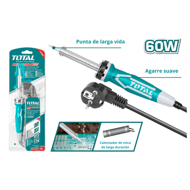 MAQUINA DE SOLDAR SALUD TOTAL TET1606 60 WATTS CAUTÍN ELECTRICO INDUSTRIAL - 2