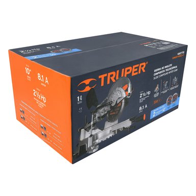 SIERRA INGLETEADORA TELESCOPICA 1800W 10' TRUPER - 5