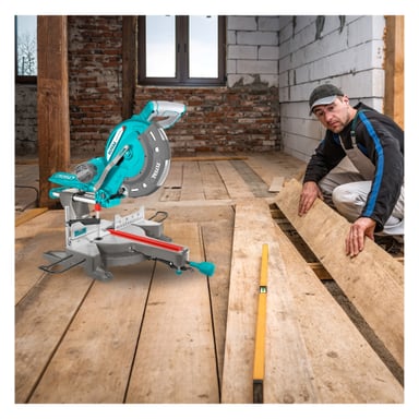 SIERRA INGLETEADORA TELESCÓPICA 2400W 12' INDUSTRIAL TOTAL - 7