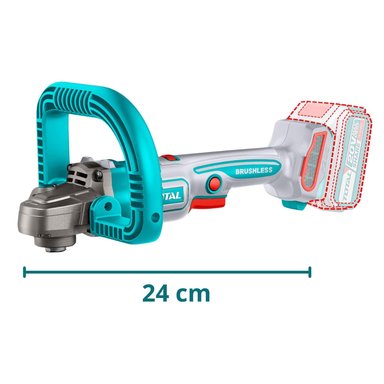 PULIDORA INALÁMBRICA 20V + BATERÍA 4AH Y CARGADOR TOTAL - 3