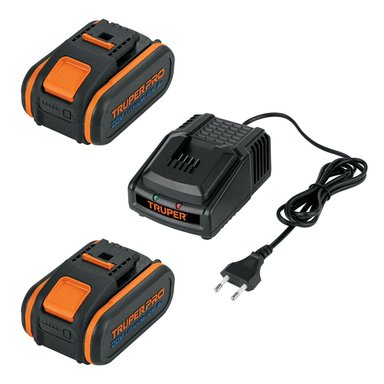 SIERRA CALADORA 20V + 2 BATERIAS 4AH + CARGADOR TRUPER - 4