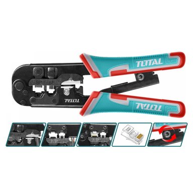 ALICATE PINZA CRIMPADORA 8' INDUSTRIAL TOTAL - 1