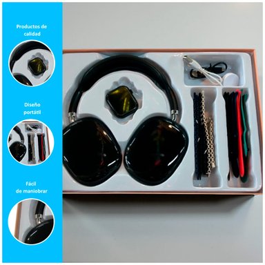 KIT RELOJ SMARTWATCH CON 7 MALLAS + AURICULARES INALÁMBRICOS VINCHA - 2
