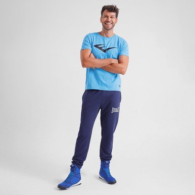 PANTALÓN TODA ACTIVIDAD HOMBRE EVERLAST EHA2266 JOGGER HAMBURG AZUL MARINO - 2