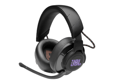 AUDÍFONOS GAMER JBL OVER-EAR QUANTUM600 SONIDO ENVOLVENTE OVER-EAR 2.4GHZ CON MICRÓFONO ABATIBLE Y MUTE COLOR NEGRO - 2