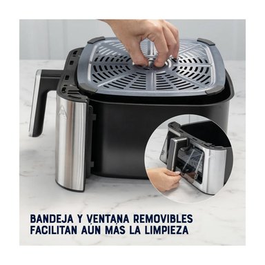 FREIDORA DE AIRE DIGITAL OSTER DIAMONDFORCE 7.5L CKSTAF75WDSSDF - 6
