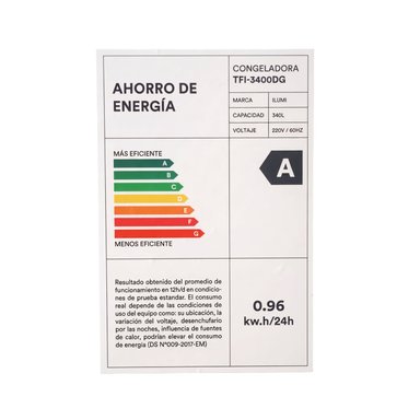 CONGELADOR CON TINA DE ACERO INOXIDABLE DE 340 LITROS TFI-3400RE ROJO - 6