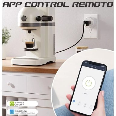 ENCHUFE BSD01 INTELIGENTE WIFI CONTROL VOZ ALEXA ASISTENTE GOOGLE 10A SANTOFA ELECTRONICS - 3