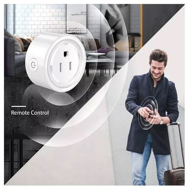 ENCHUFE BSD01 INTELIGENTE WIFI CONTROL VOZ ALEXA ASISTENTE GOOGLE 10A SANTOFA ELECTRONICS - 5