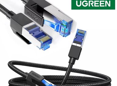 CABLE UGREEN 80431 CACBLE RED CAT8 CONECTOR RJ45 40 GBPS LAN ETHERNET 2 METROS SANTOFA ELECTRONICS - 1