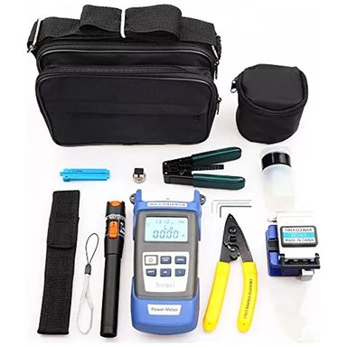 KIT DE HERRAMIENTAS FIBRA ÓPTICA FTTH MALETIN DXL-40D CON MEDIDOR SANTOFA ELECTRONCIS S1544 - 2