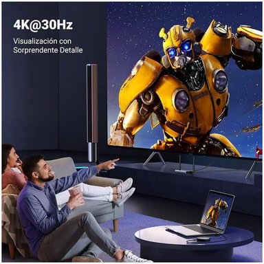 PARLANTE UGREEN EXTENDER HDMI VGA INALAMBRICO 50 METROS 60HZ 4K 5GHZ SANTOFA ELECTRONICS - 5
