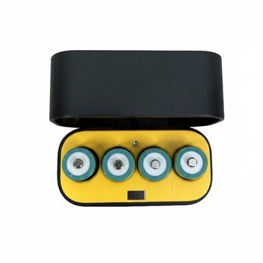 CARGADOR INTELIGENTE DE PILAS BATERÍAS RECARGABLES 4 PUESTOS AA M7035 SANTOFA ELECTRONICS S1994 - 3