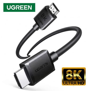 CABLE HDMI 2.1 UGREEN 45430 8K ULTRA HD 60HZ 1 METRO ALTA VELOCIDAD SANTOFA ELRECTRONICS S2047 - 2