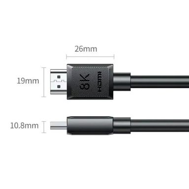 CABLE HDMI 2.1 UGREEN 45430 8K ULTRA HD 60HZ 1 METRO ALTA VELOCIDAD SANTOFA ELRECTRONICS S2047 - 3