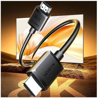 CABLE HDMI 2.1 UGREEN 45430 8K ULTRA HD 60HZ 1 METRO ALTA VELOCIDAD SANTOFA ELRECTRONICS S2047 - 5