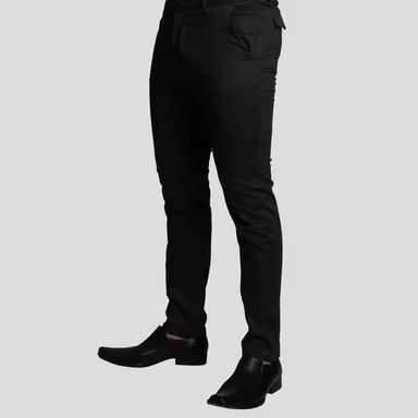 PANTALON DE VESTIR SATINADO | SEMI PITILLO | TEJIDO PREMIUM SATIN - 3