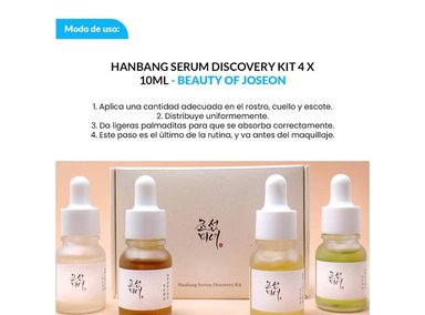 HANBANG SERUM DISCOVERY KIT 4 X 10ML - BEAUTY OF JOSEON - 2