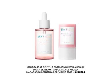 MADAGASCAR CENTELLA POREMIZING 50ML + MASCARILLA ARCILLA 27G SKIN1004 - 2