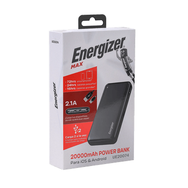 POWERBANK ENERGIZER 20000MAH - 5