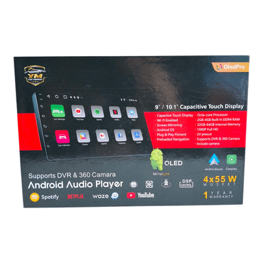 AUTORADIO PANTALLA ANDROID 9' 2RAM 32GB - 8 NUCLEOS (REAL) CON SOPORTE PARA CHIP (SIM) - 3