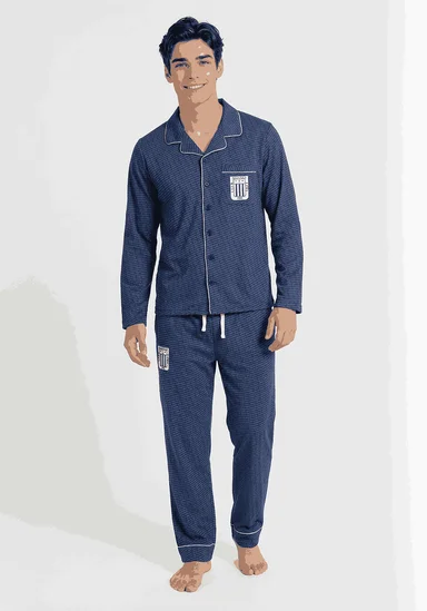 PIJAMA JUVENIL HOMBRE ALIANZA LIMA PANTALON - 1