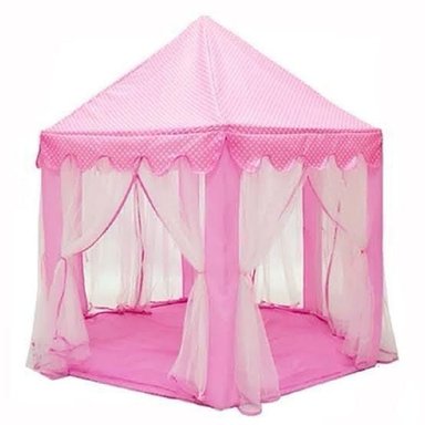 CARPA CASTILLO ARMABLE PRINCESA TUL ROSADO - 3