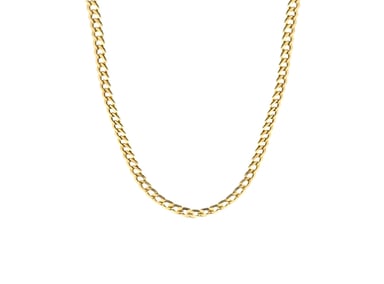 CADENA BALIQ COLLARES GRUMETA PANZER ORO 18K - 1