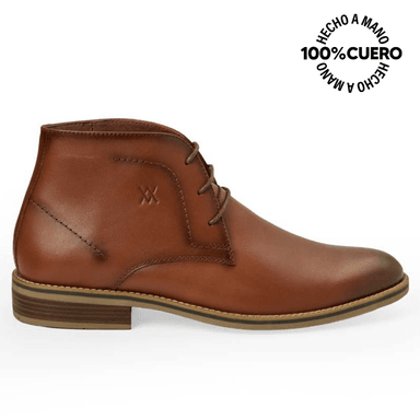 BOTÍN DERBY CASUAL ANGELO-2532 COBRE VIALE HOMME CUERO - 1